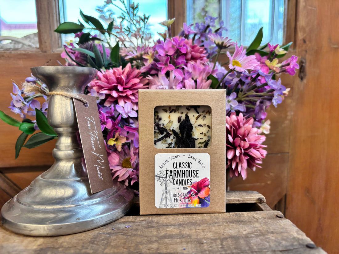 Hibiscus & Heather Organic Melt Bar