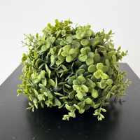 7" Boxwood Half Ball
