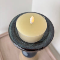 Cream Jumbo Tealight 3D Flame