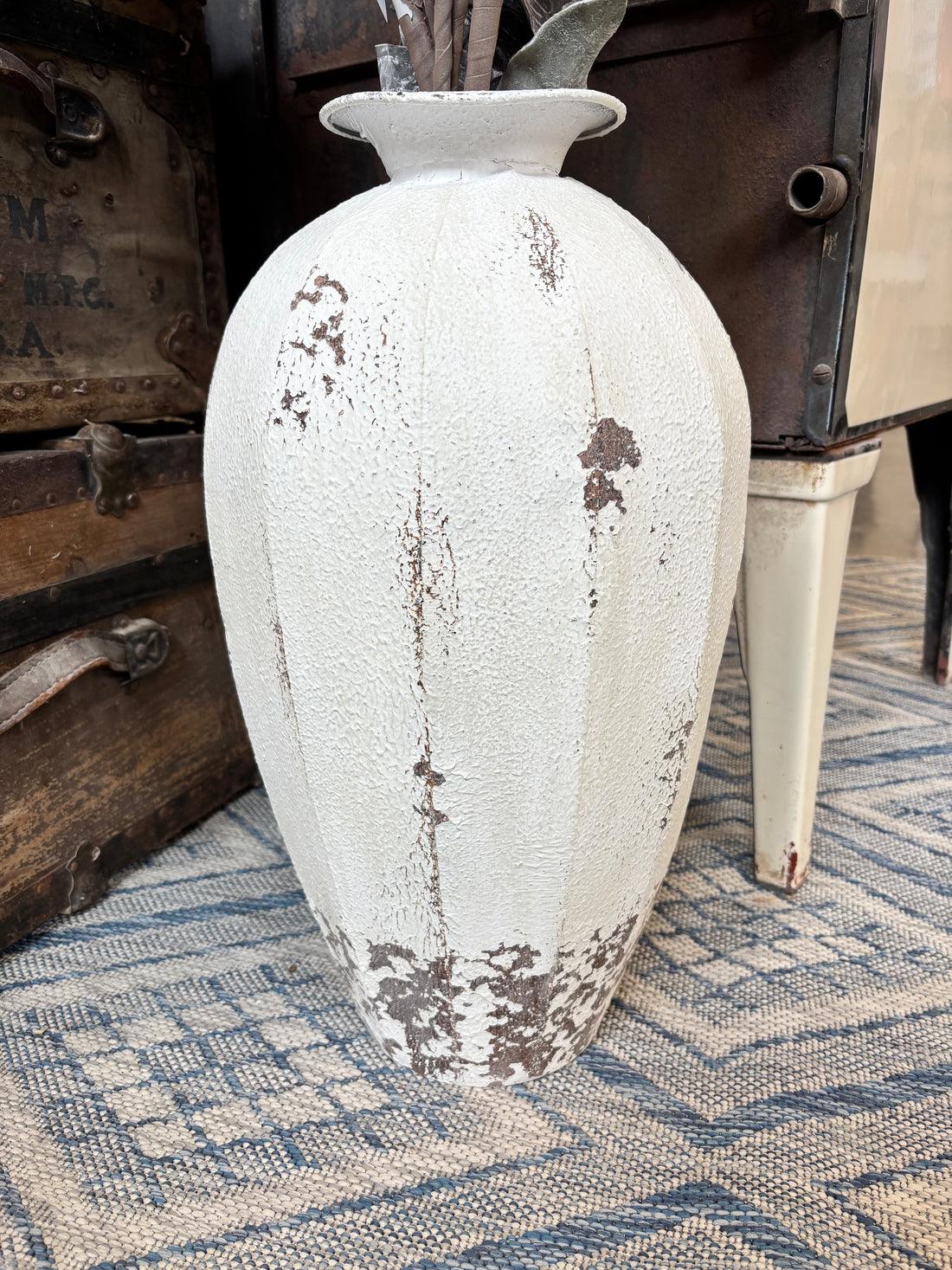 Antiqued Elona Vase