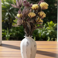 Antiqued Elona Vase
