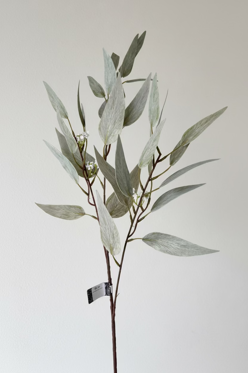 34" Eucalyptus Spray - Gray