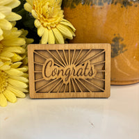 Laser Cut Gift Card Holder