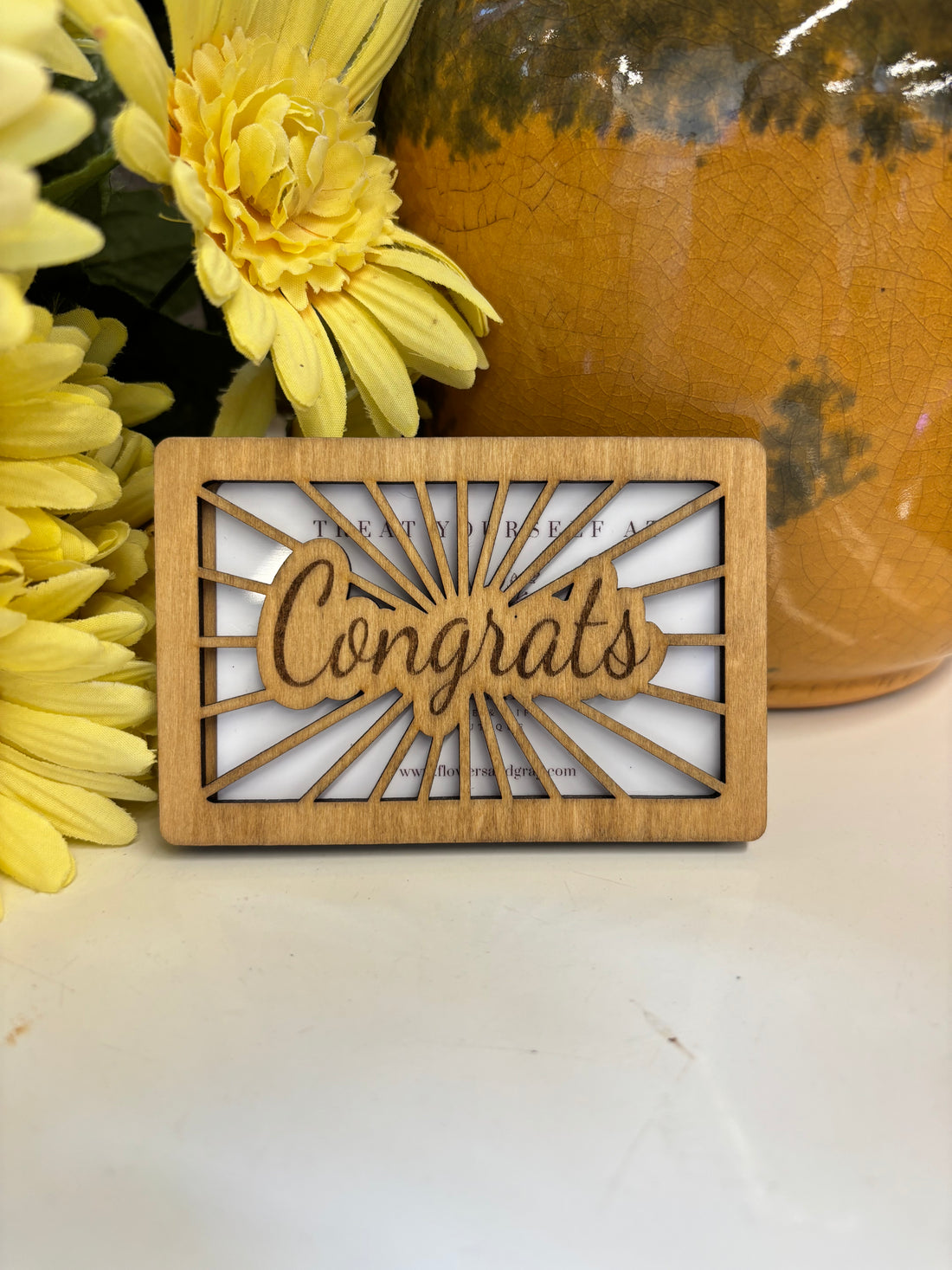 Laser Cut Gift Card Holder