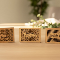 Laser Cut Gift Card Holder