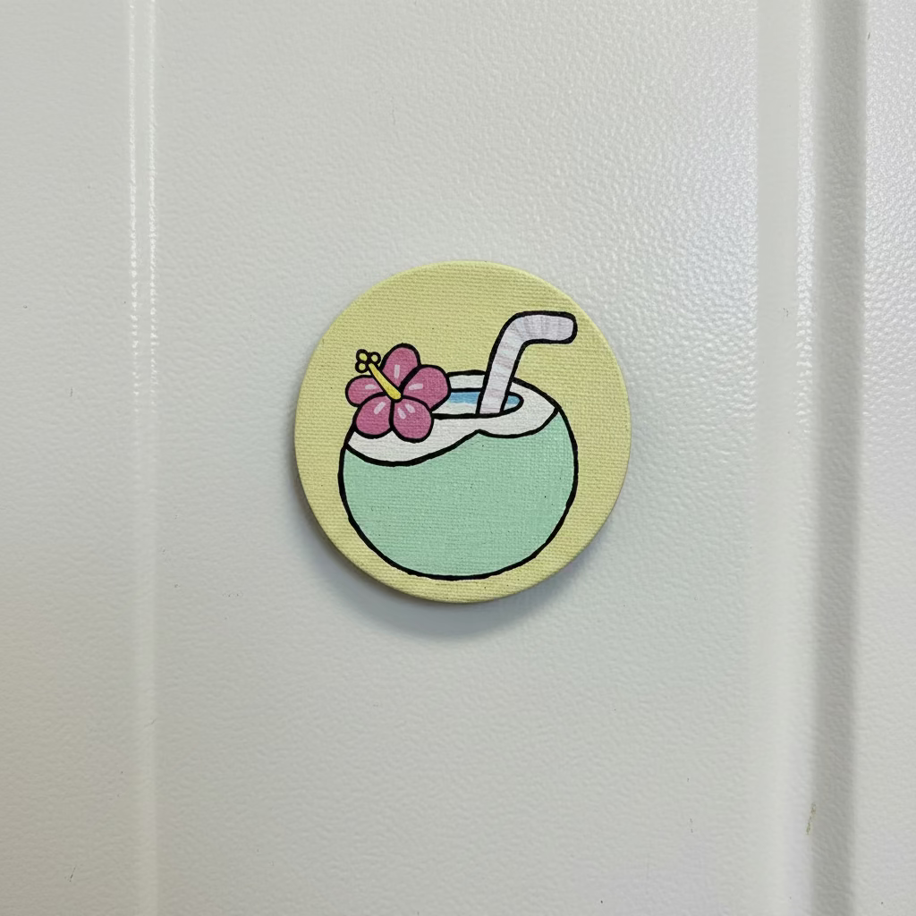 Hand-Painted Magnets