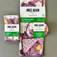 Once Again Home Co - Nuthatch Birdsong - Plum (Reversible)