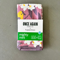 Once Again Home Co - Nuthatch Birdsong - Plum (Reversible)