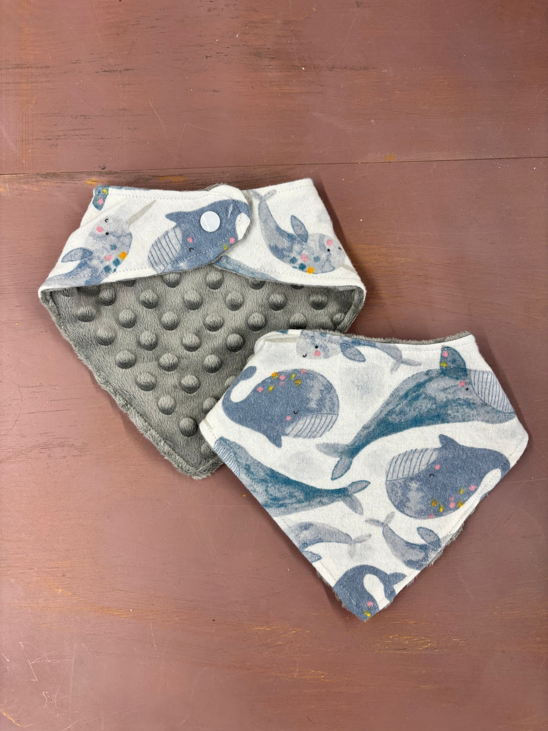Whales Baby Bib Bandana