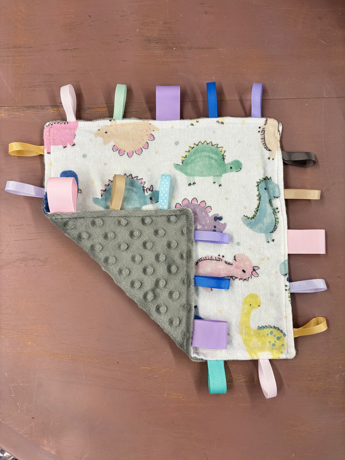 Simplistic Dinosaurs Baby Taggy