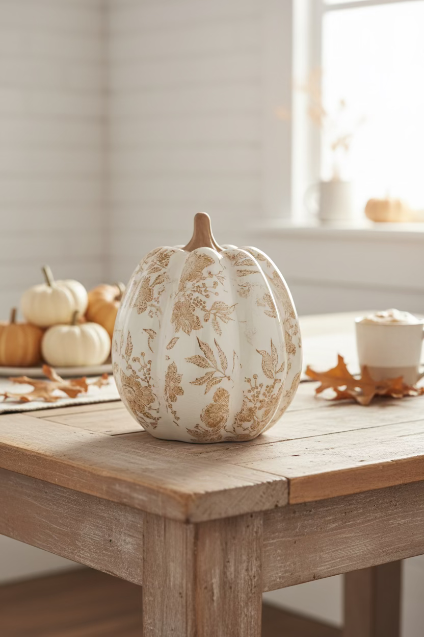 Ceramic Heirloom Pumpkin