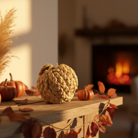 Rope Pumpkins - 4"