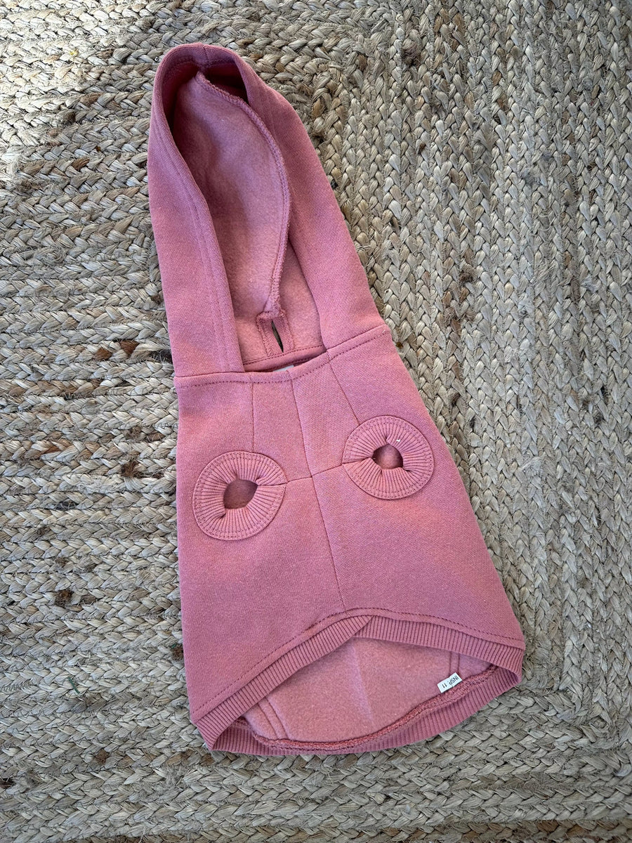 Cutest Little Cheese Curd Pet Hoodie - Mauve