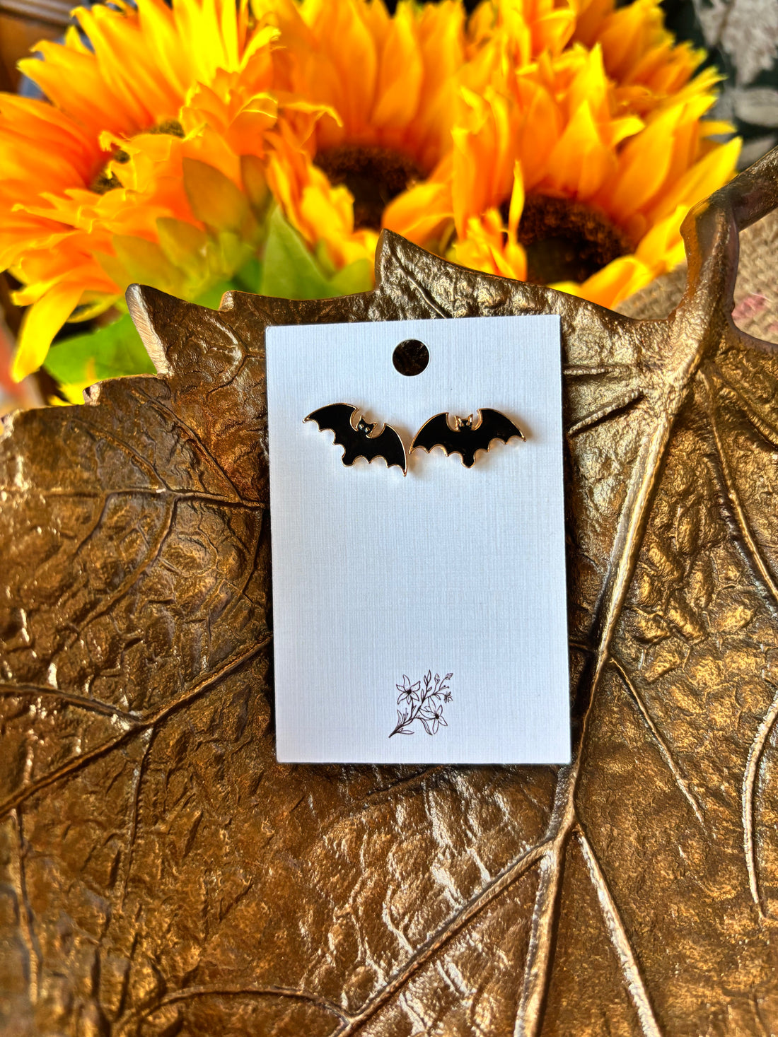 Enamel Halloween Stud Earrings