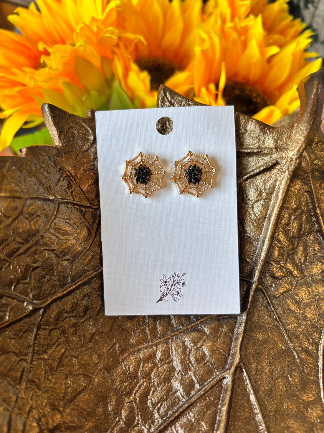 Enamel Halloween Stud Earrings