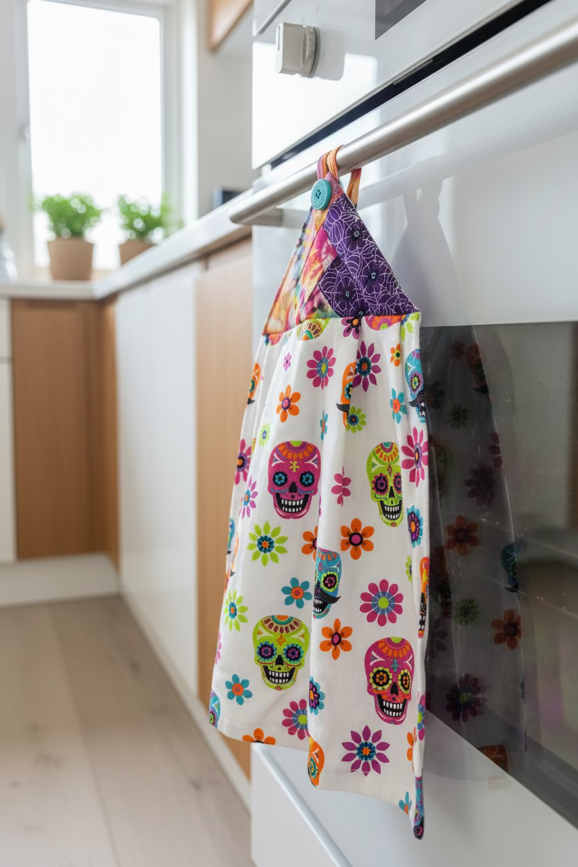 Sugar Skulls Kitchen Towel