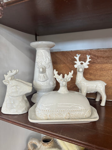 White Deer Table Settings