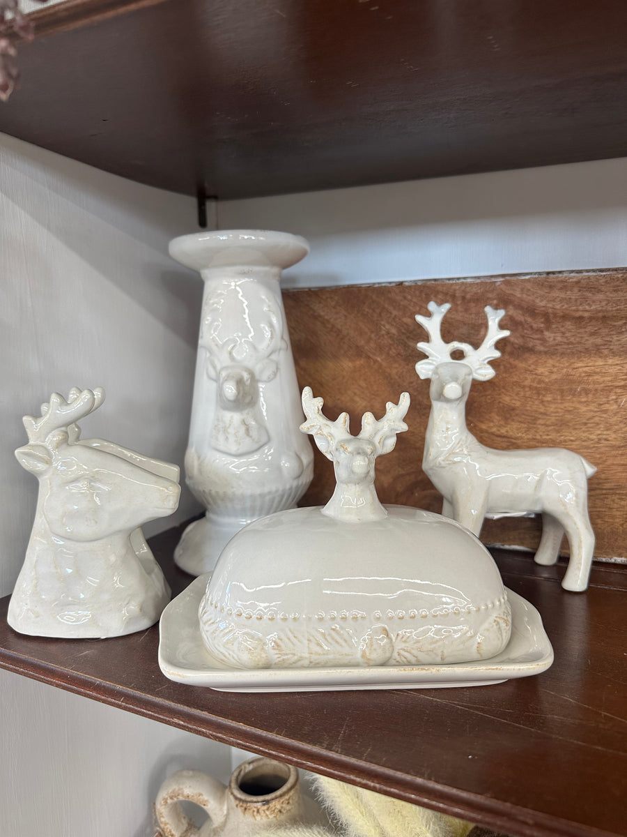 White Deer Table Settings