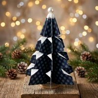 Handcrafted Paper Trees - Buffalo Plaid
