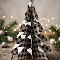 Handcrafted Paper Trees - Buffalo Plaid