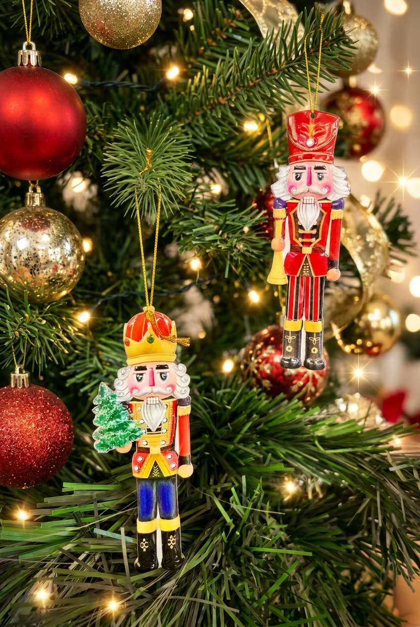 Resin Nutcracker Ornament