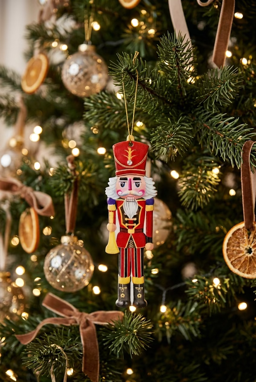 Resin Nutcracker Ornament