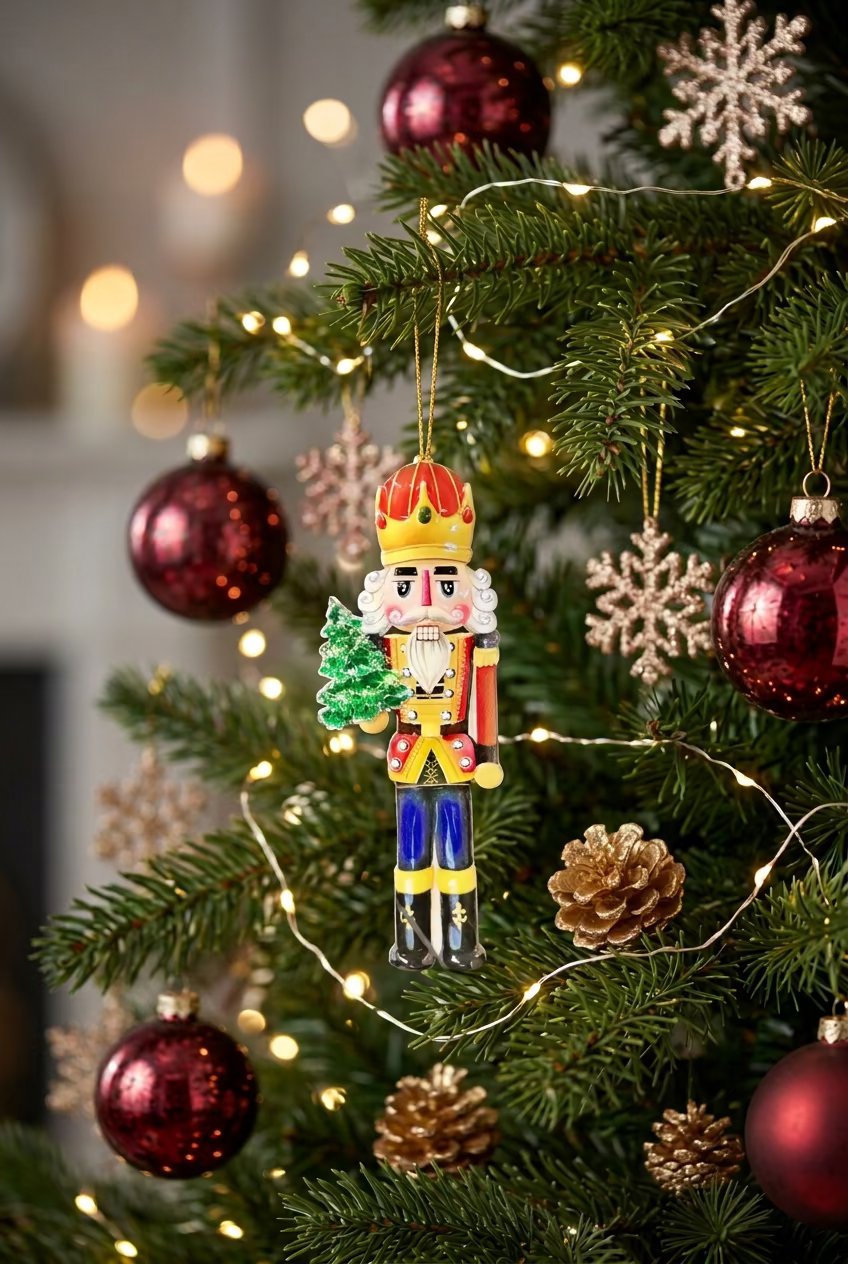 Resin Nutcracker Ornament