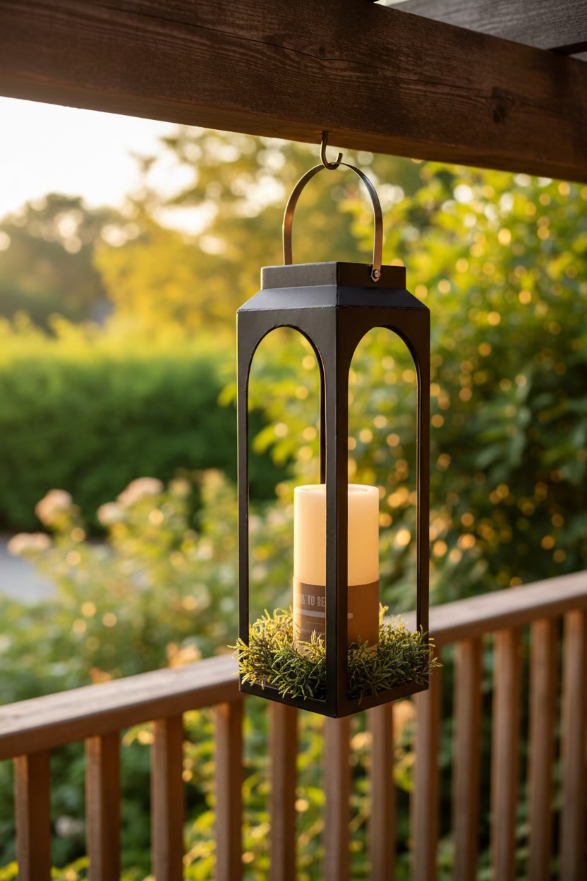 Large Metal Lantern