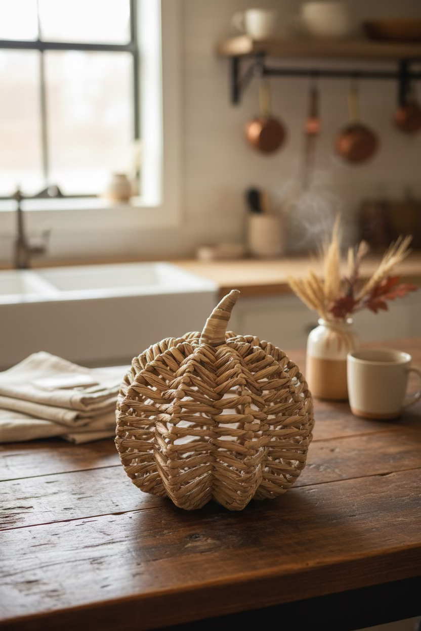 Water Hyacinth Pumpkin