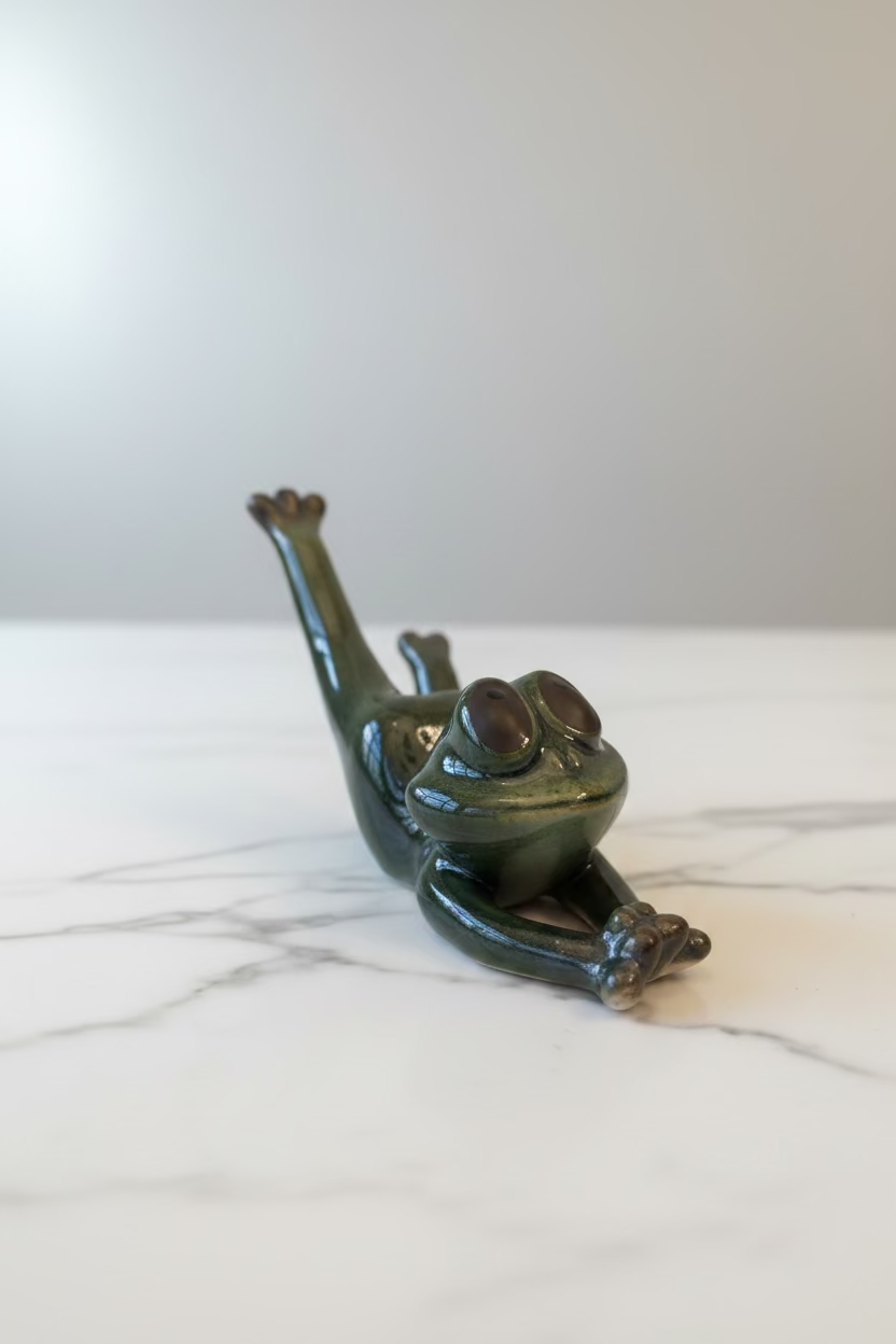 Stretching Ceramic Frogs