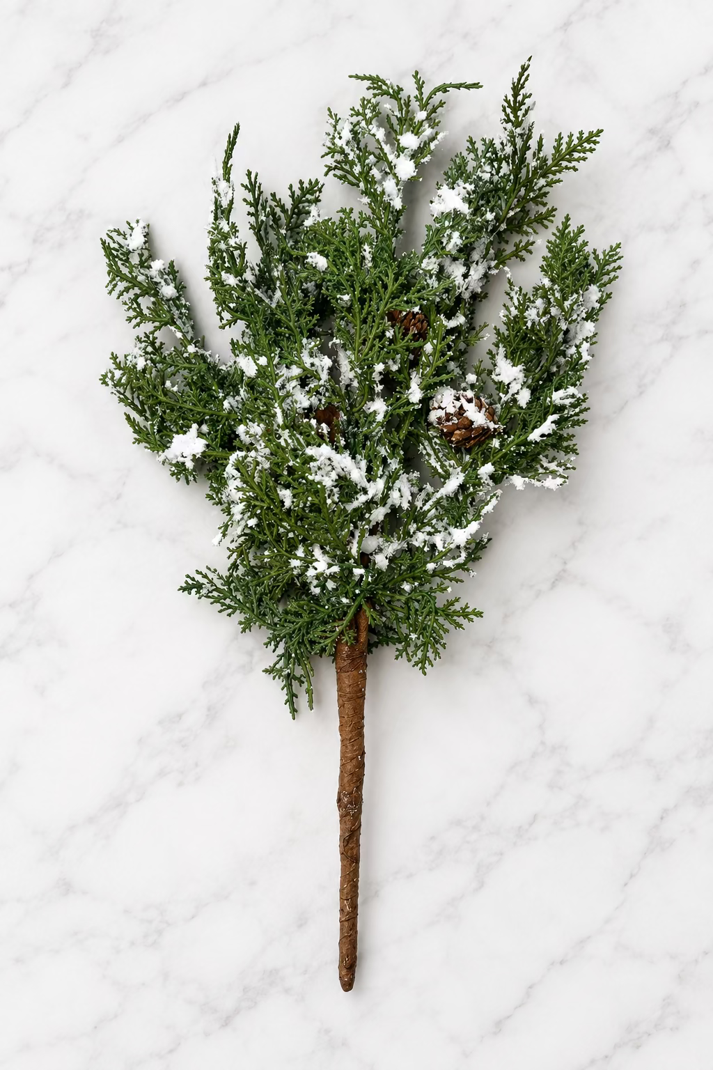 16" Snowy Cedar Pine Bush
