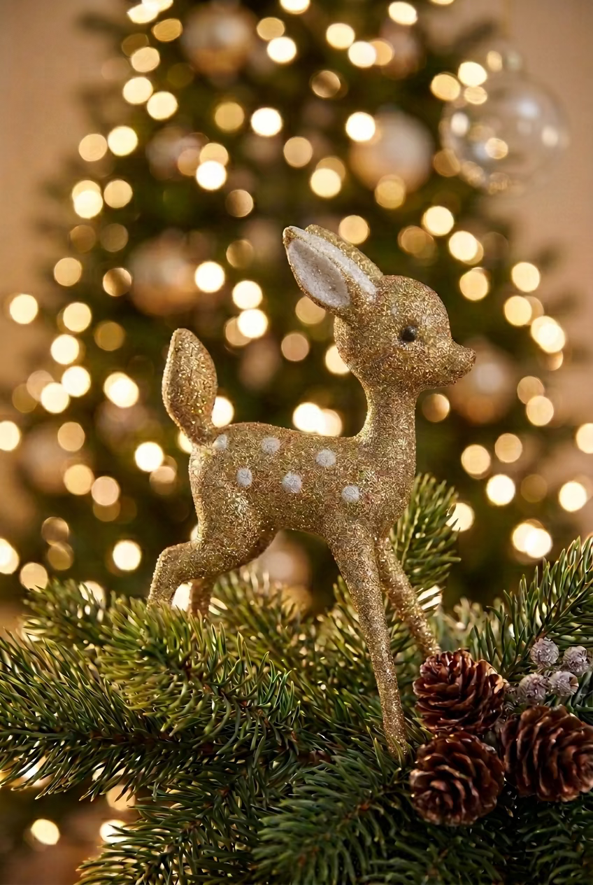 Standing Fawn Ornament