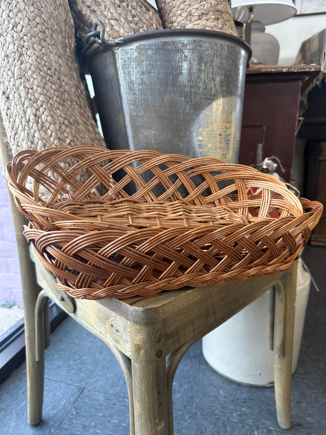 Woven Baguette Basket