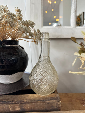 Vintage Glass Bud Vase