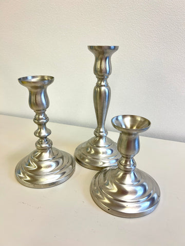 Silver Candlesticks