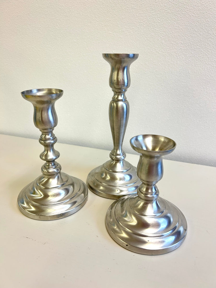 Silver Candlesticks