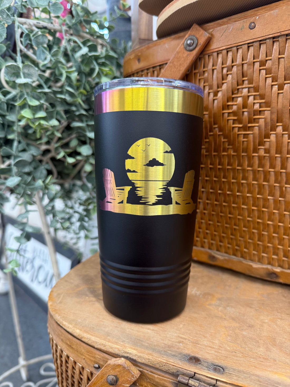 Sunset at the Marsh Tumbler