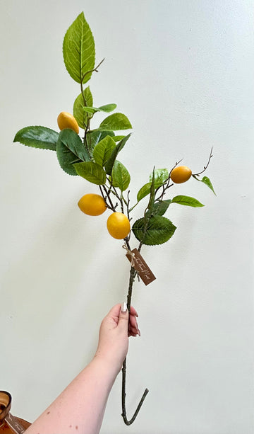 Faux Lemon Branches