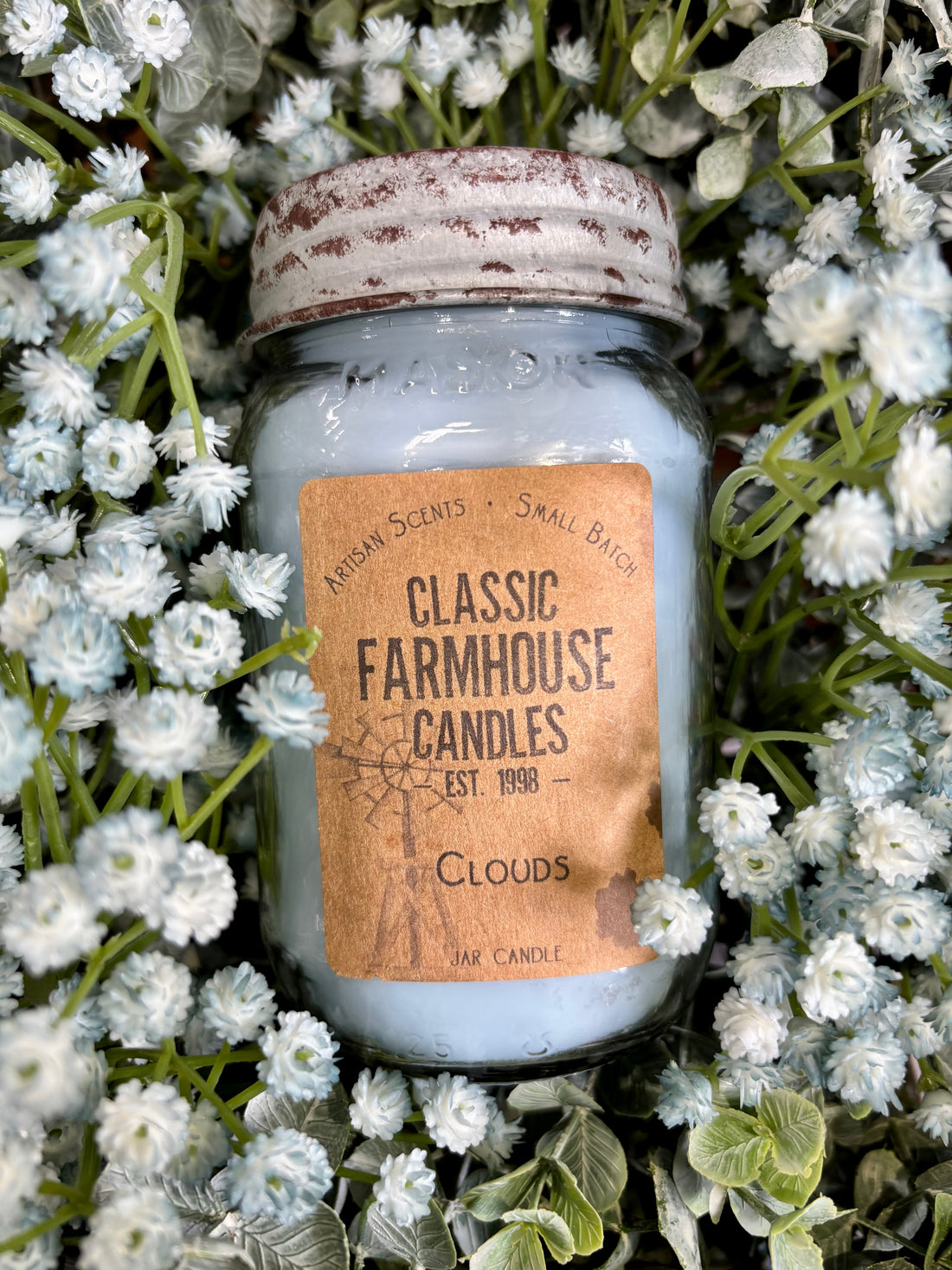 Clouds Candle