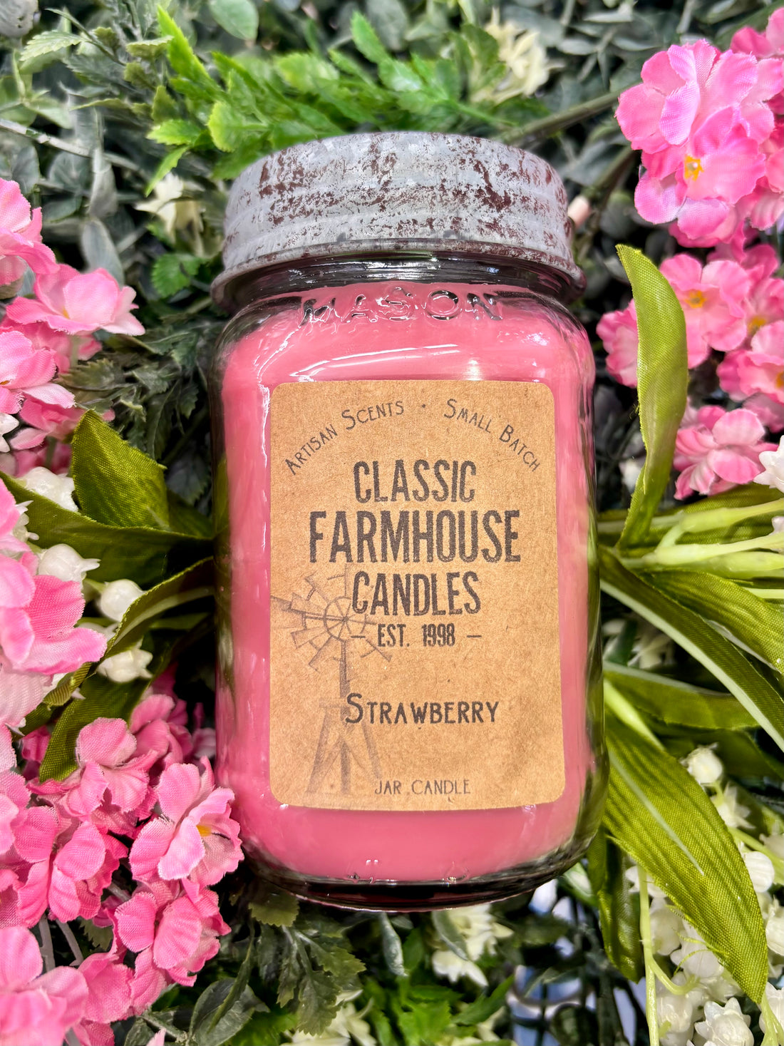Strawberry Candle