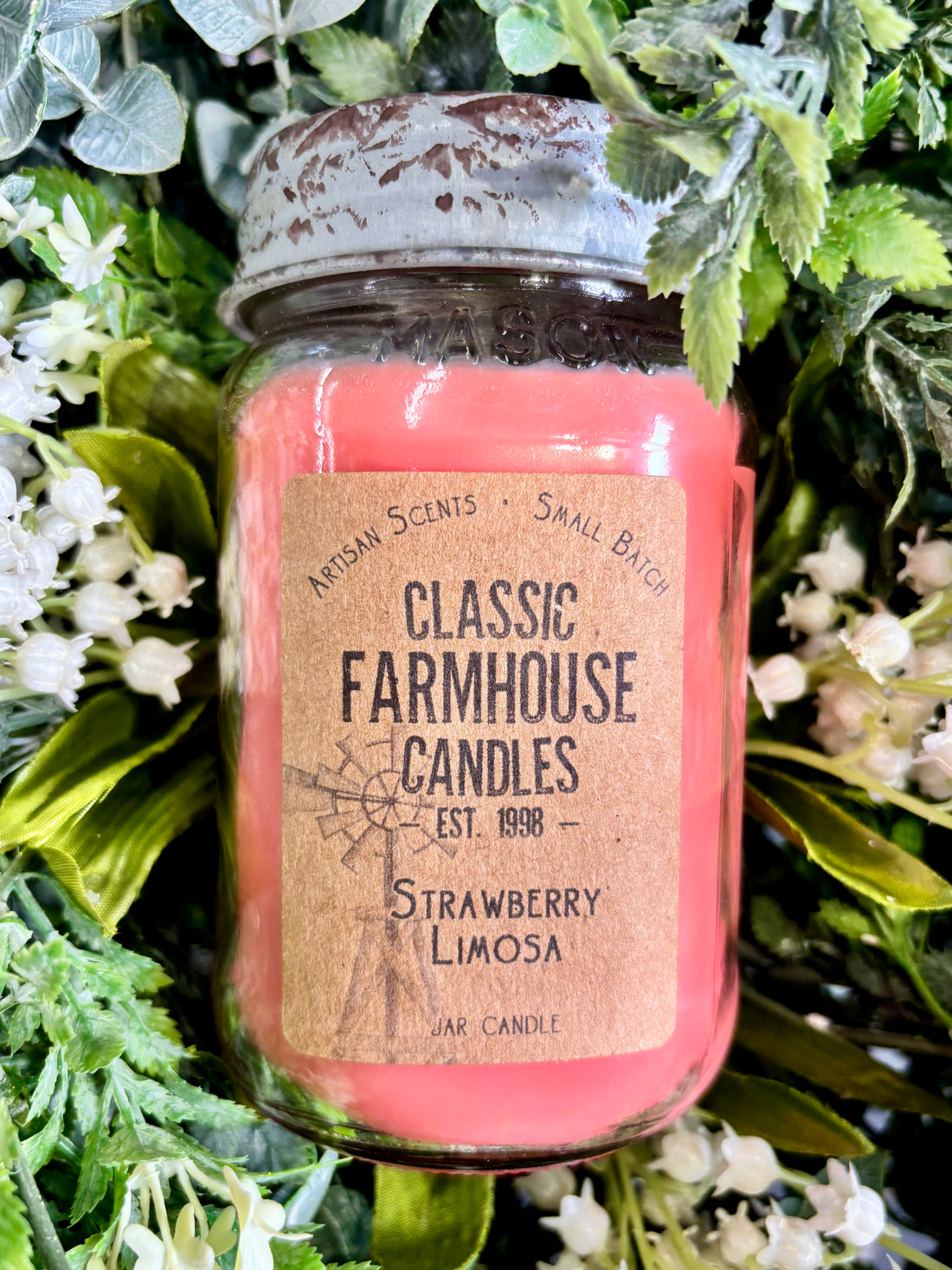 Strawberry Limosa Candle