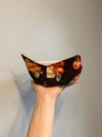 Harvest Pumpkins Bowl Cozy