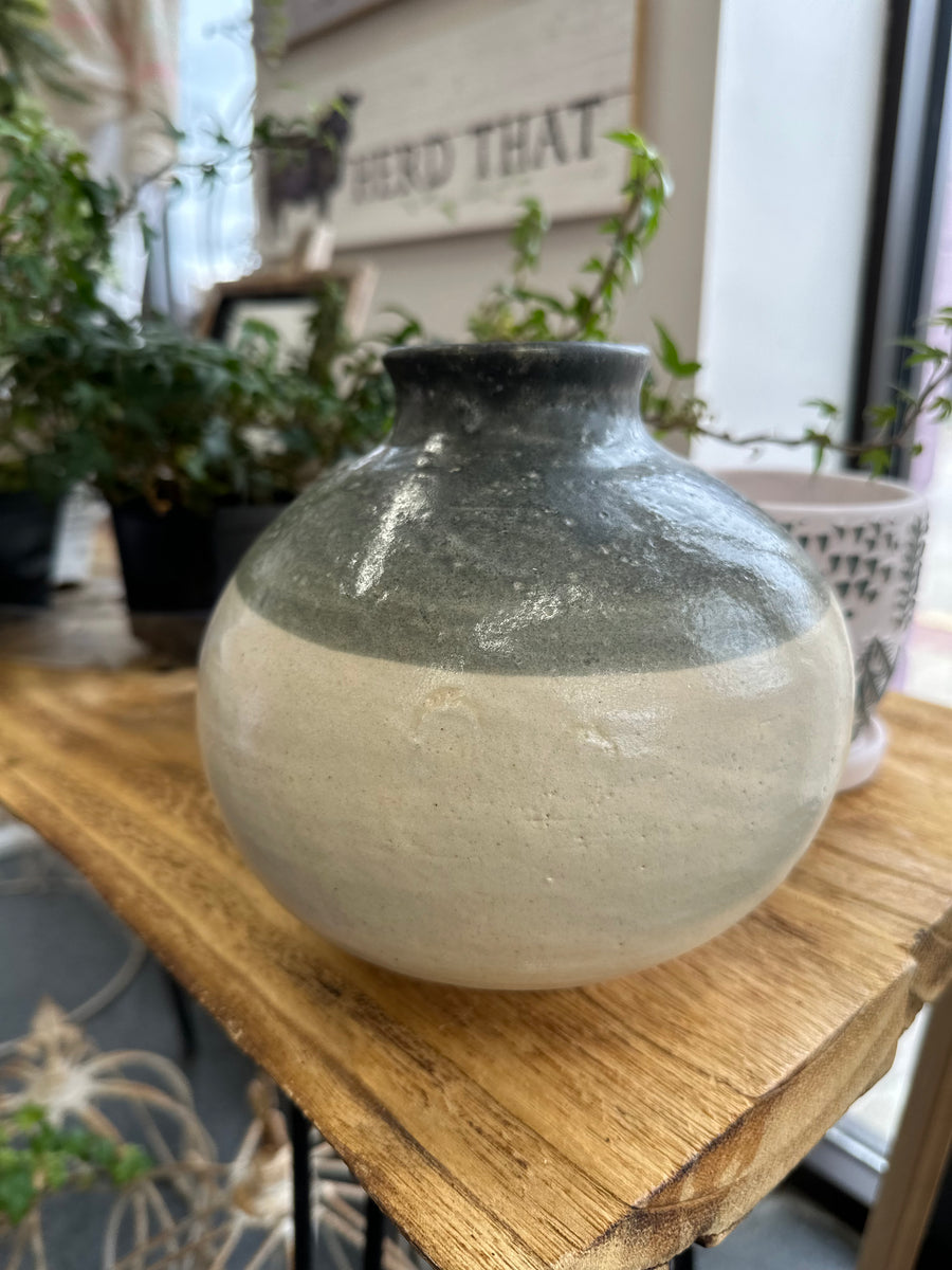 Vintage Round Vase