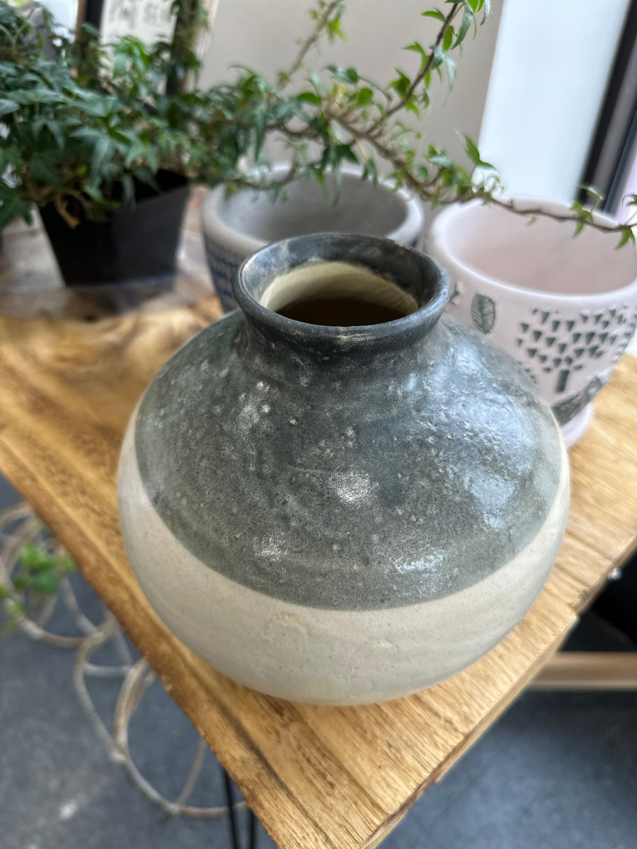 Vintage Round Vase