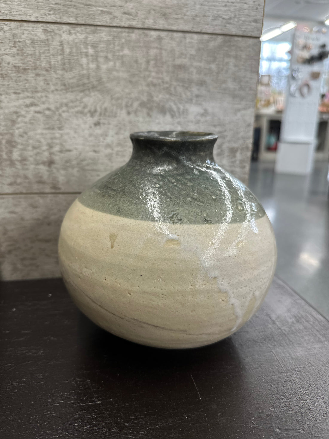 Vintage Round Vase