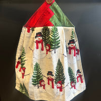 Snowman Family Kitchen Towel