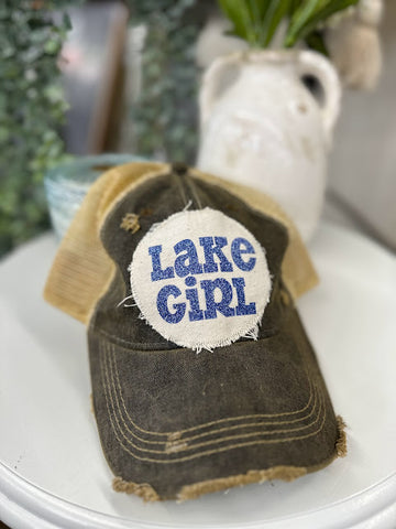 Distressed Lake Girl Hat