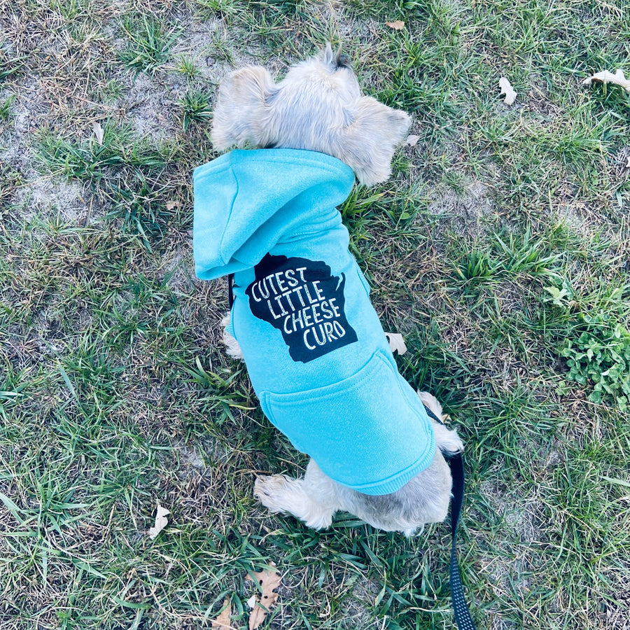 Cutest Little Cheese Curd Pet Hoodie - Mauve