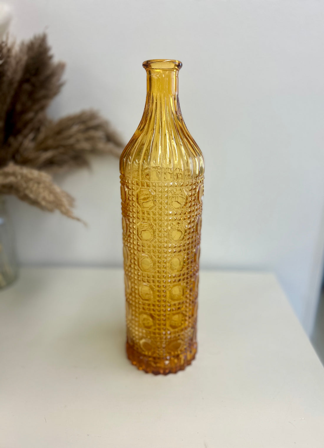 Yellow Bottle Vase