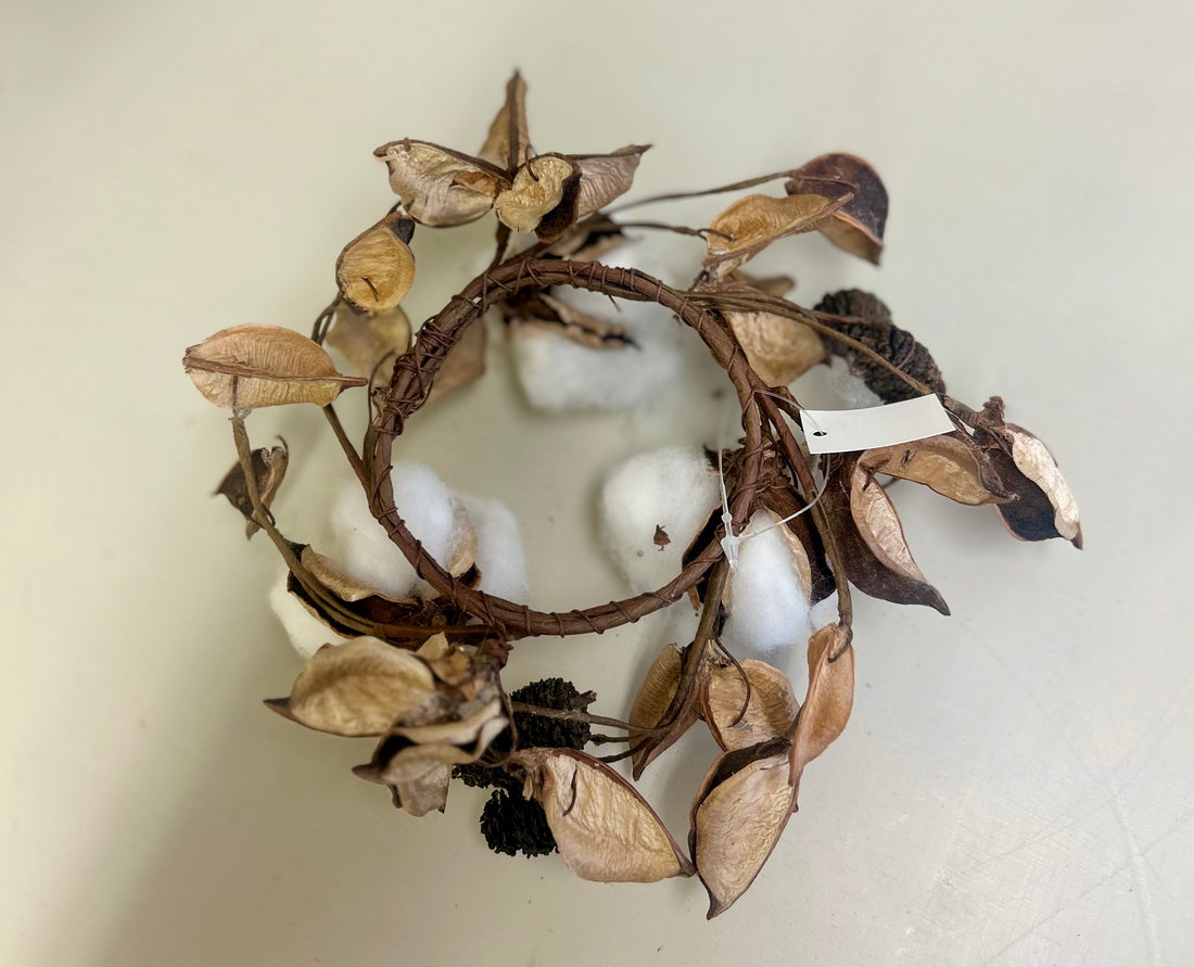 Cotton Candle Ring